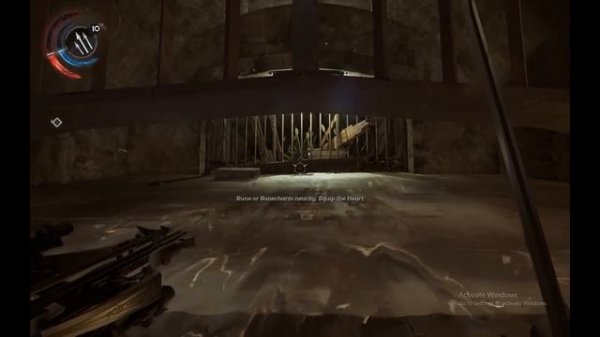 Dishonored 2: Mission 2 Rune - How to Get the Rune in the Canal Stream Waterfall Sewer Grate