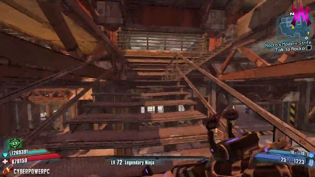 Borderlands 2 How To Scale Slab Tower Easily! Borderlands 2 Slab UHF Badass Challenge Cheese! смотреть онлайн