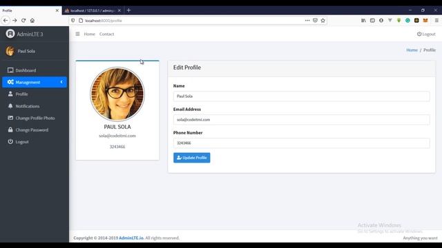 Laravel 8 Admin Panel with Roles and Permission - Part 7 Flashing Messages смотреть онлайн