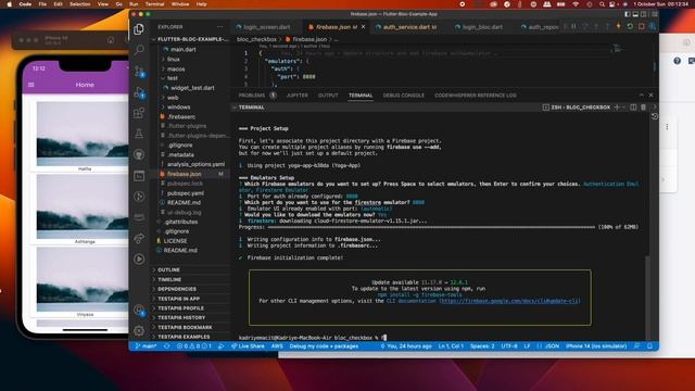 Flutter - 79. Firebase Emulator смотреть онлайн
