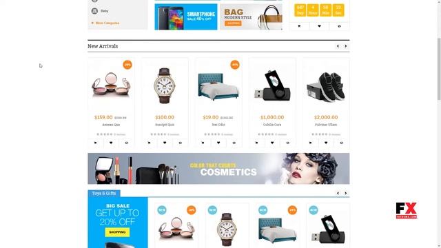 Lilama - Mega Shop Responsive OpenCart 2 Theme смотреть онлайн