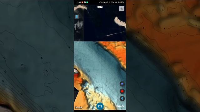 Карта глубин р.Волга близь Казани смотреть онлайн