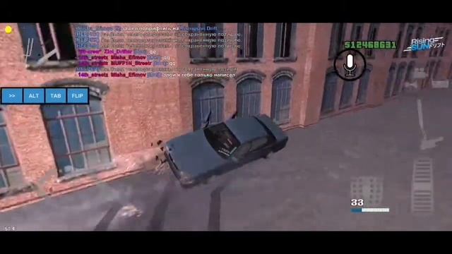 Как валить боком, НО ЗАДОМ?! Risingsun drift MTA mobile смотреть онлайн