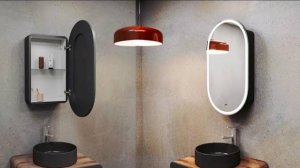 Зеркальный шкаф Капсула