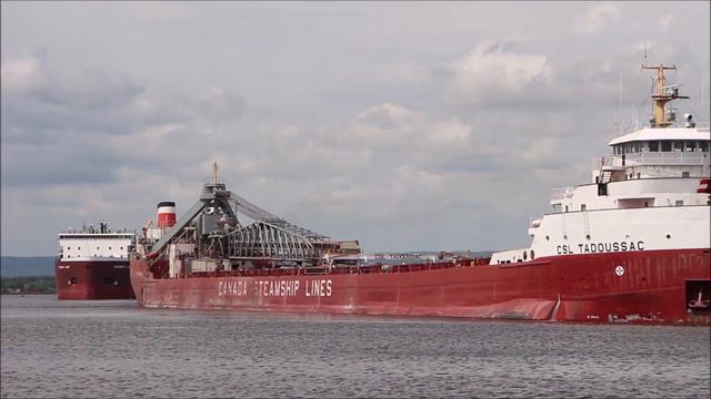 CSL Tadoussac and Stewart J. Cort - Trading Places in Superior смотреть онлайн