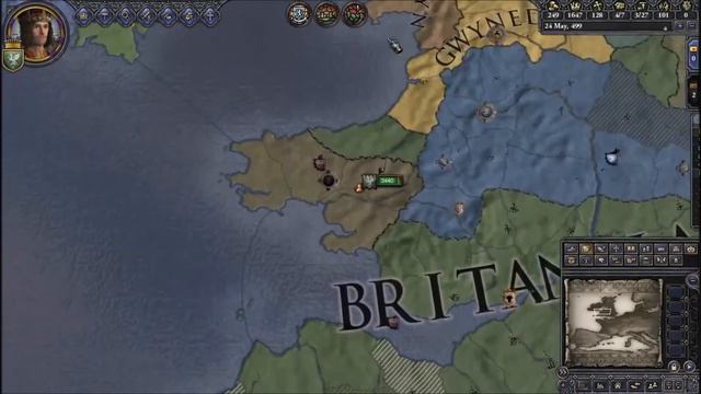 Crusader Kings 2 - The Winter King - Pt.8 "Subjugating Wales" [Crusader Kings 2 Mod Gameplay] смотреть онлайн