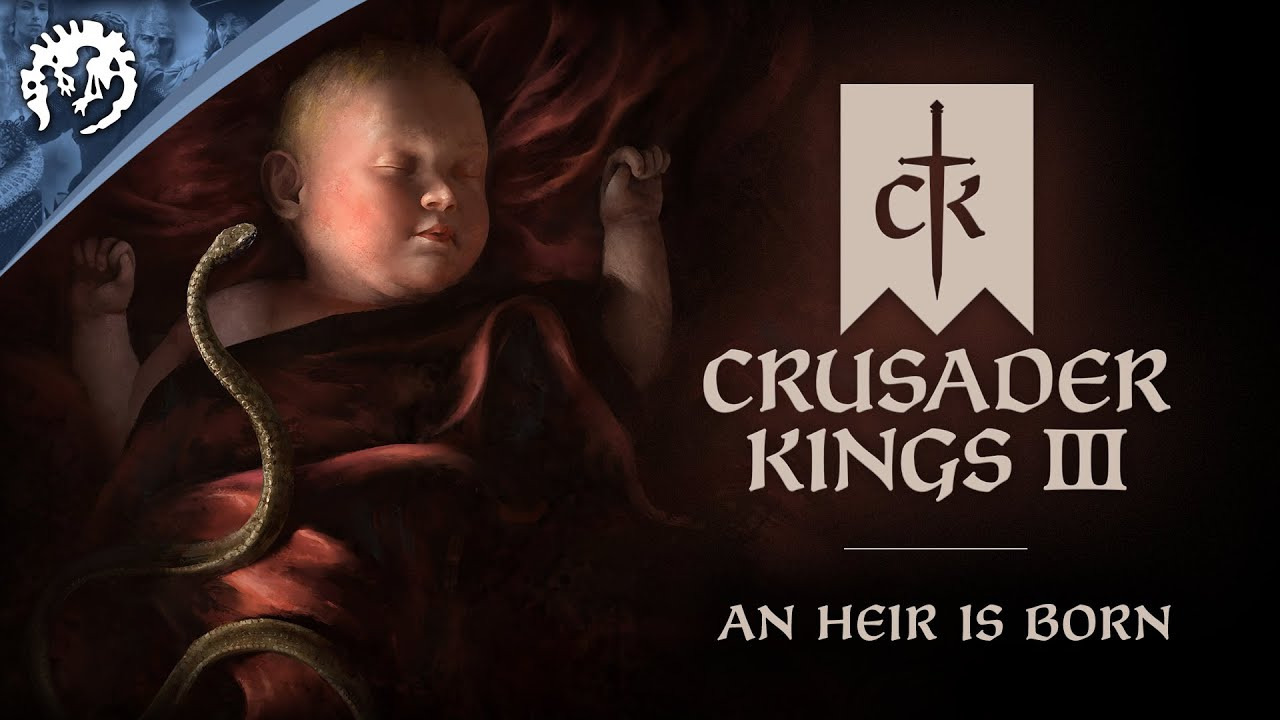 Crusader Kings 3 - Трейлер Анонса - Наследник родился смотреть онлайн