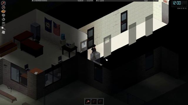 Muldraugh Police Station location tour Project Zomboid смотреть онлайн