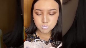 Marshmallow with yummy pink cream satisfying video By Meri Asmr