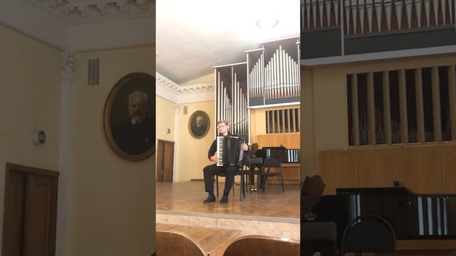 LISZT/HOROWITZ - Rákóczi March. Vasyl KRAVCHUK (accordion) смотреть онлайн