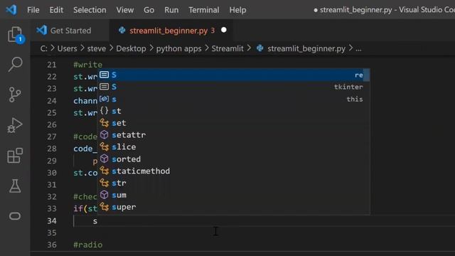 Streamlit tutorial - The fastest way to build web apps in python [2022-23] смотреть онлайн