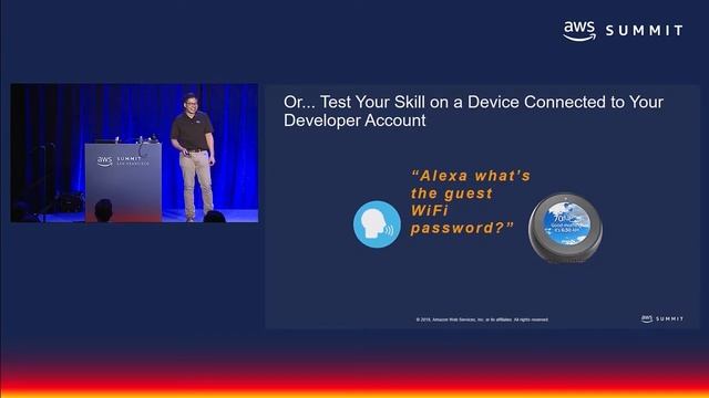 AWS Summit SF 2018: Can I Bring Alexa to Work? (ENT306) смотреть онлайн