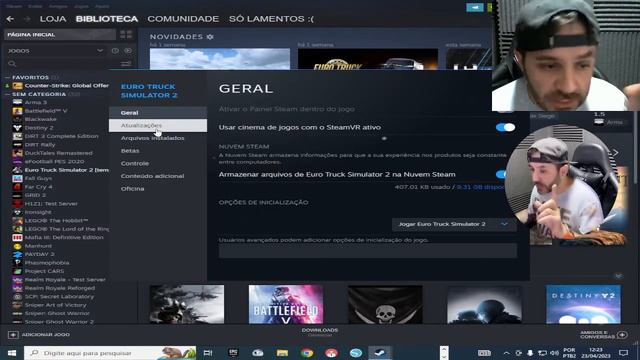 COMO ALTERAR VERSÃO DE JOGOS NA STEAM смотреть онлайн
