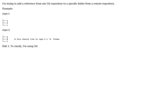 Link from one Git repository to another repository's folder смотреть онлайн