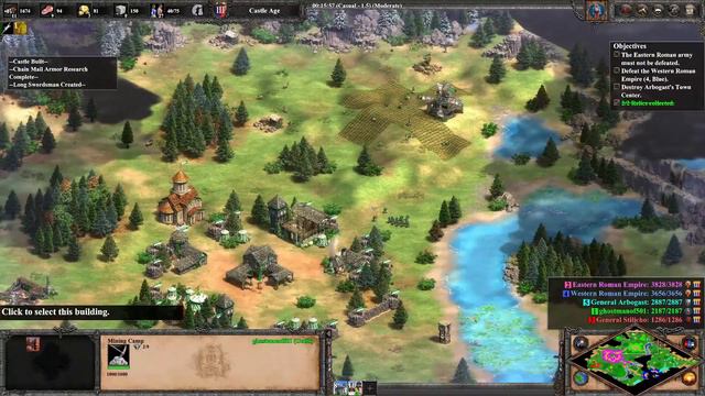 Age of Empires 2 Alaric Campaign M1: The Battle of the Frigidus смотреть онлайн