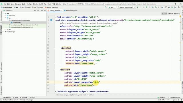 Add data to Cloud Firestore | Firestore add data android | Firestore add field to document смотреть онлайн