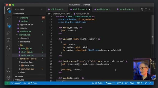 Pragmatic Forms with Phoenix Live View - Michael's Weekly Show & Tell смотреть онлайн