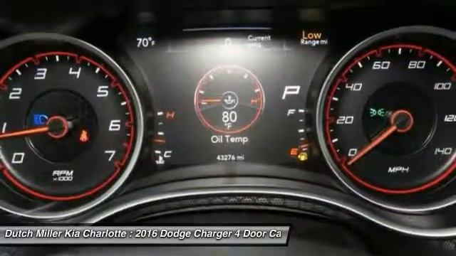 2016 Dodge Charger Charlotte NC P0564 смотреть онлайн