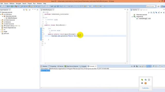 Hibernate - lesson 2: Create maven project and config lib for using hibernate смотреть онлайн