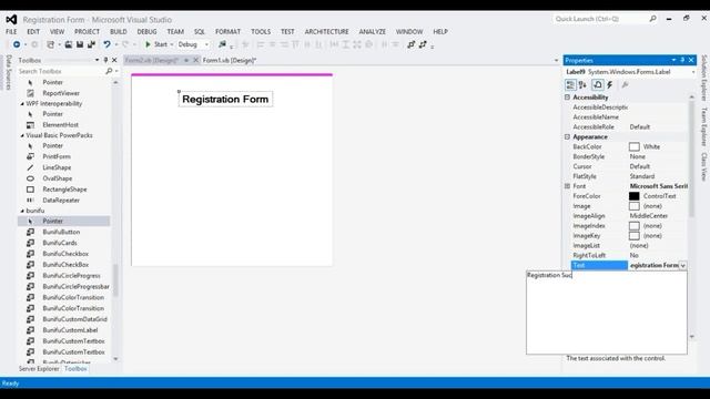 How to Create Registration Form in VB.NET||UI morden Design||#VB.NET смотреть онлайн
