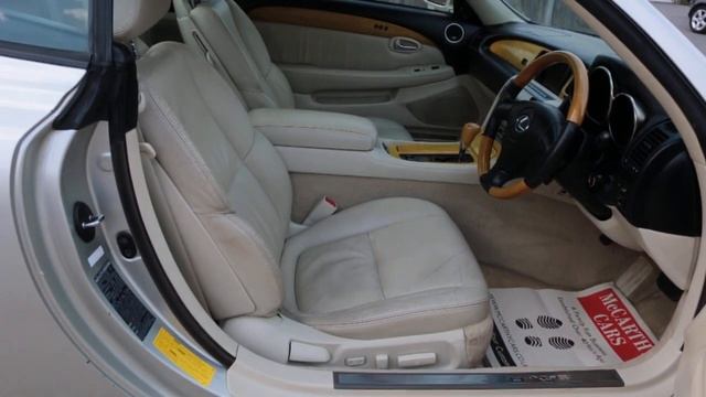 Lexus SC 430 4.3 Convertible 2dr Petrol Automatic Convertible 4.3 Automatic Petrol GR53 HCN смотреть онлайн