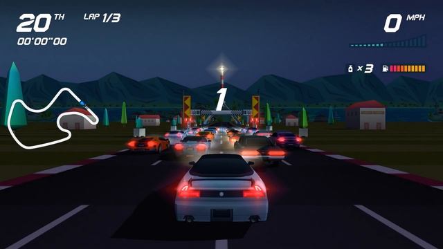 Horizon Chase Turbo [091] PC Longplay/Walkthrough/Playthrough (Part 1 of 2) смотреть онлайн