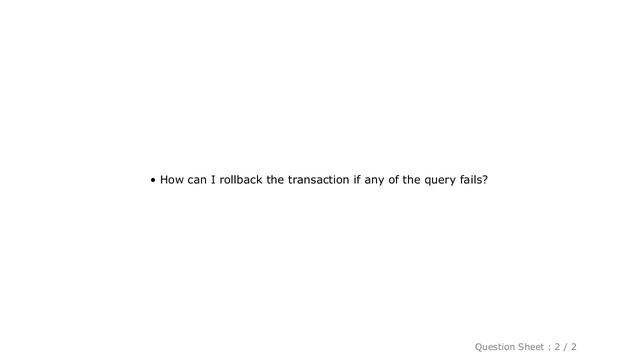 MySQL : MySQL : transaction within a stored procedure смотреть онлайн