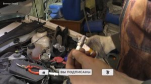 Замена свечей зажигания на LADA Largus с двигателем Renault K4M (1.6 16V)