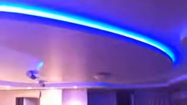 Подсветка потолка RGB лентой смотреть онлайн
