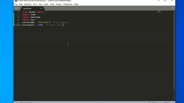how to program client TCP Protocol date and time server in python part 1 of 2 смотреть онлайн