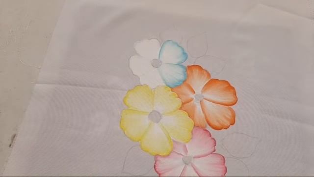 Pintura Fácil Flores De Colores смотреть онлайн