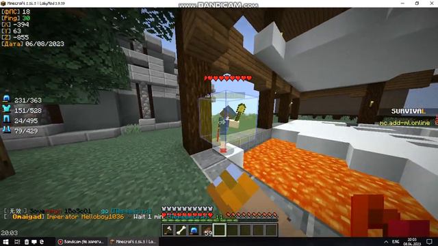 §3§lKataLimon101 §b§lотлично окапывается на §3§lspleef-арене §8(доказательства на бан) смотреть онлайн