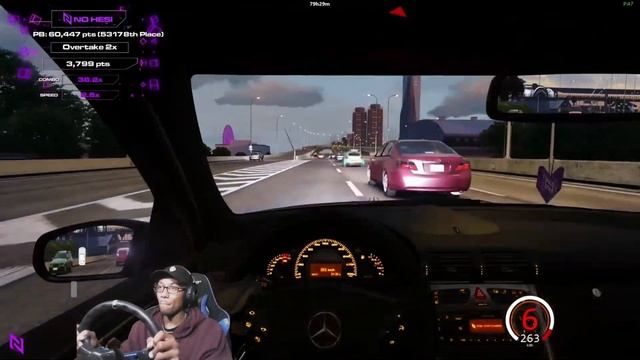 8 MINUTES OF CUTTING UP THROUGH HEAVY TRAFFIC I TEAM NO HESI I C32 AMG I #assettocorsa смотреть онлайн