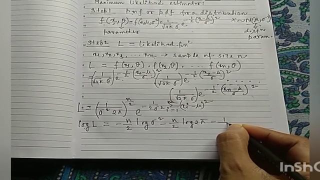 Maximum likelihood estimation: how to find MLE for population parameters смотреть онлайн