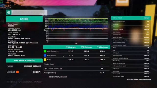 Forza Horizon 4 : RTX 3060 TI Ryzen 5 3500x Benchmarks Test | Low/Medium/High/Ultra Setting 1080p смотреть онлайн