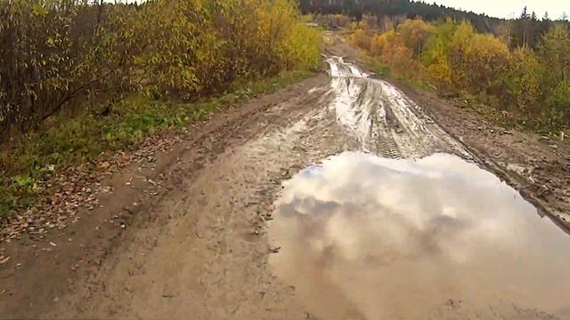дороги Вижая....от Ныроба на север-100 км. смотреть онлайн