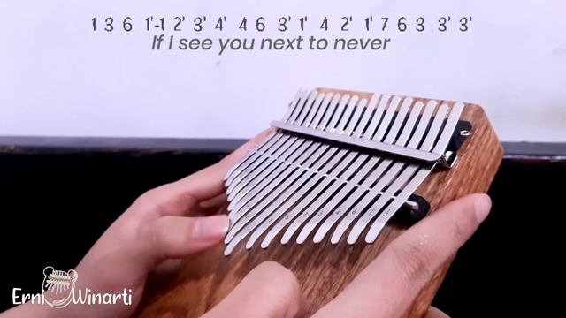 RIGHT HERE WAITING - Richard Marx Kalimba Cover with Tabs смотреть онлайн