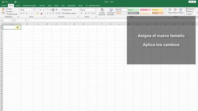 ⬅️➡️ Ajustar altura y ancho celdas y columnas Excel 2019 смотреть онлайн