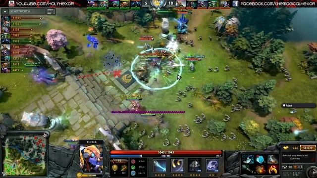 EPIC All Star Match @ Red Bull Battlegrounds Dota 2 смотреть онлайн