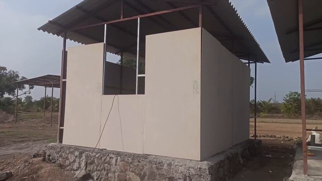 सबसे कम पैसे और कम वक्त मे घर | best pre fab house at very low cost | prefab homes in India смотреть онлайн