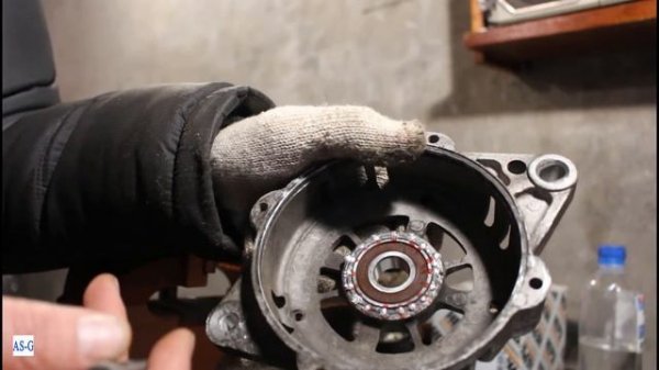 Замена подшипников генератора