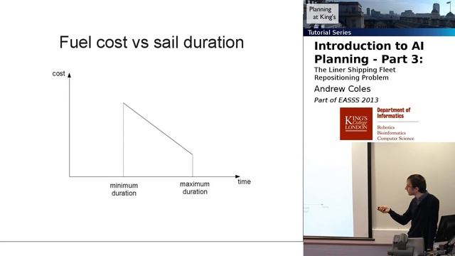 Tutorial: The Liner Shipping Fleet Repositioning Problem, in PDDL (Andrew Coles, EASSS 2013) смотреть онлайн