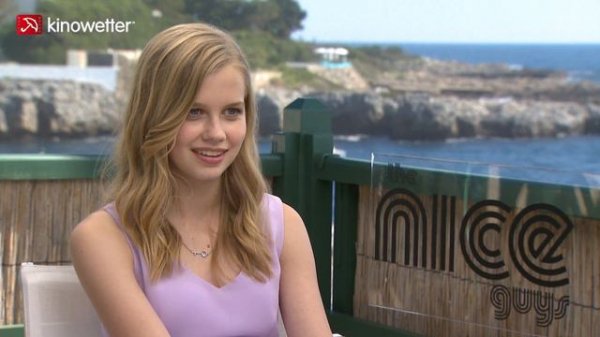 Interview Angourie Rice THE NICE GUYS Cannes 2016