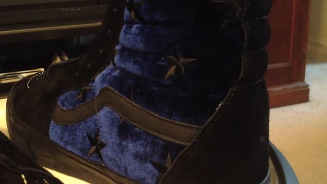 VANS x Supreme Sk8-Hi Pro - (Velvet) Blue colorway - 9-20-13 смотреть онлайн