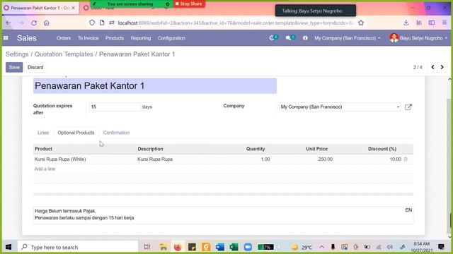 Jobsheet 2 OdooERP Modul Sales Produk Invoice (Quotation, Sales Order, Invoicing, Register Payment смотреть онлайн