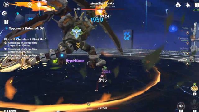 Abyss 3.6 Tartaglia Hyperbloom/ Itto (k+m fails included) смотреть онлайн