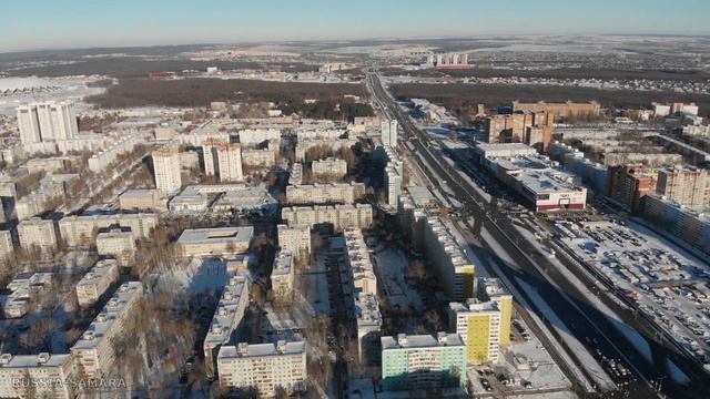 Промышленный и Кировский районы / январь 2023 г / город Самара / Russia смотреть онлайн