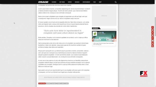 Osage - Multi-Use WordPress Magazine Theme смотреть онлайн
