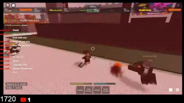 Combat Warriors #live 1🔥 🔵 Roblox Game