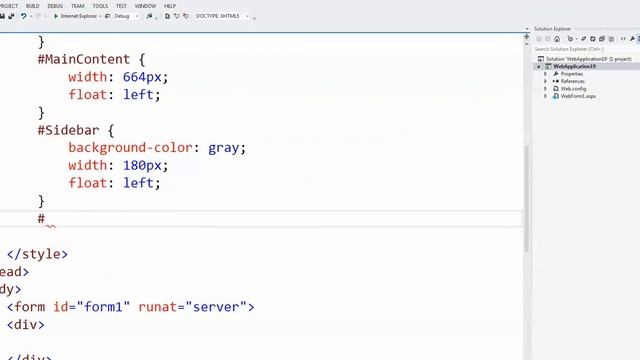 CSS - Clear both example смотреть онлайн